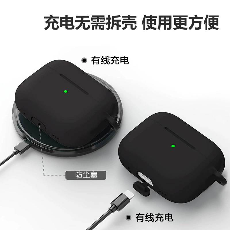Apple, совместимые наушники, силиконовый защитный чехол, pro3, pro3