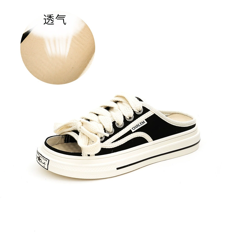 Cloth summer beach slippers, Chanel style