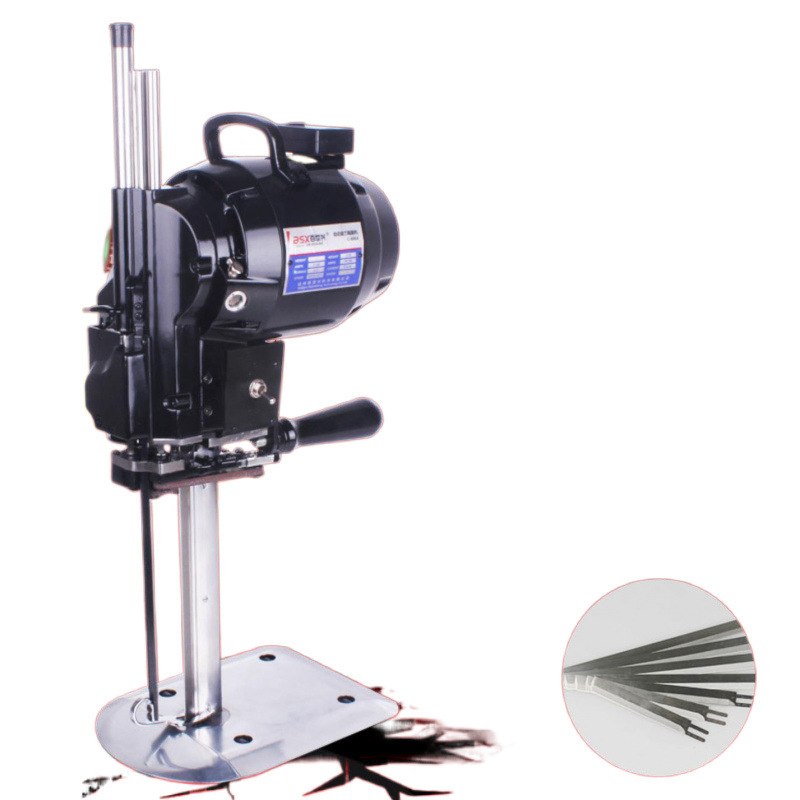 Black King vertical recto cortador cortador eléctrico cortador de tela cortador de tela nueva cortina eléctrica automática cortina de ropa