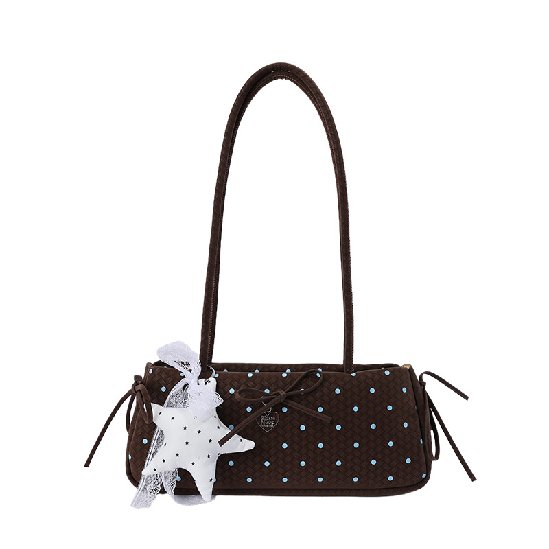 Bolso debajo de la axila para mujeres 2026 nuevo nicho de verano Zhongzhong punto de hombro bolso de mano cotidiano sensación de bolso image 8