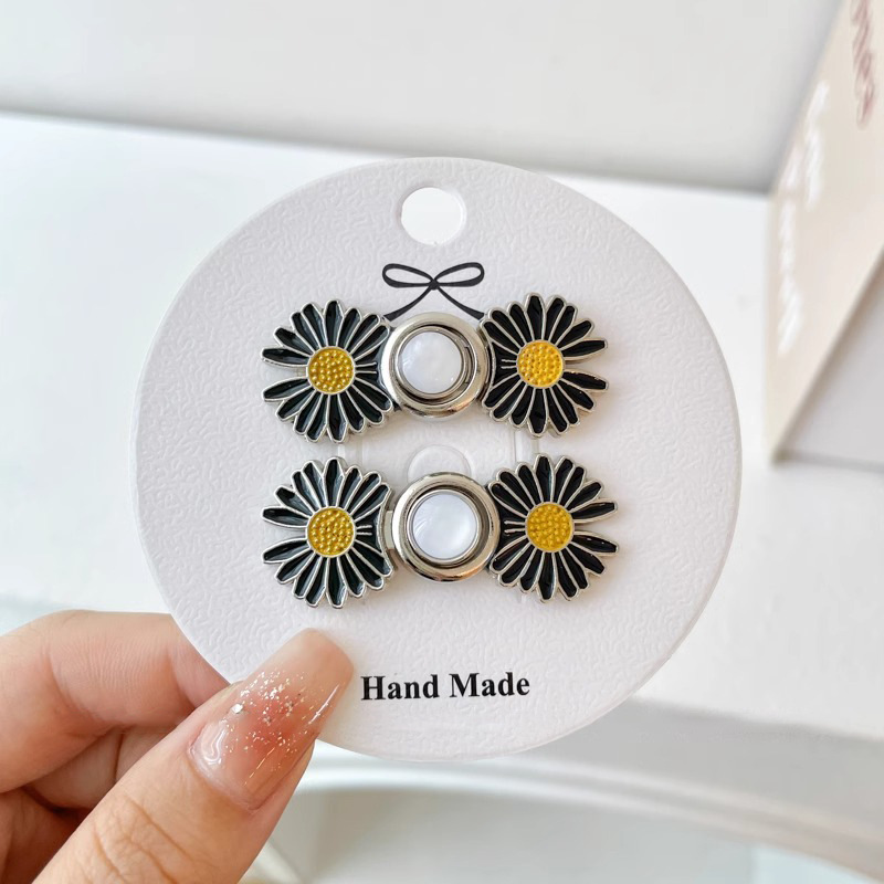 Collar anti-dispersión broche botón de cintura artefacto pin de cintura para cambiar el diamante accesorios cintura cintura perforación fija ropa de atadura