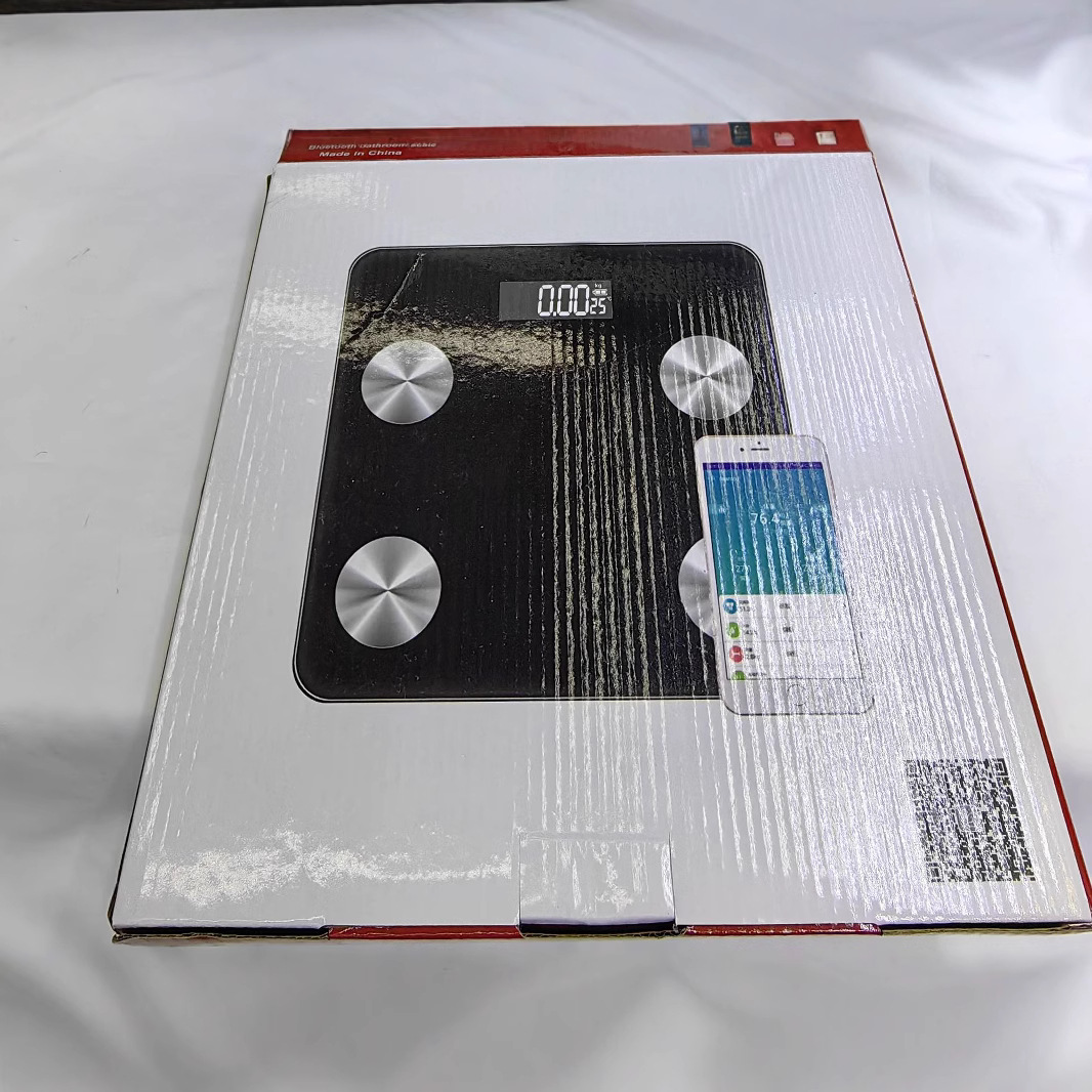 2023 Bluetooth Balance Balance Balance de salud Balance de peso 180kg Balance de grasa corporal Balance de baño Balance de cuerpo humano Balance electrónico Balance de vidrio