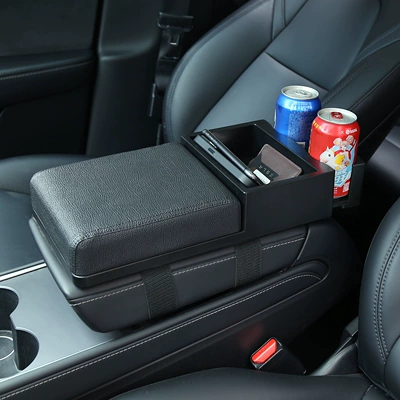 pad multifunctional armrest box storage: Armrest box