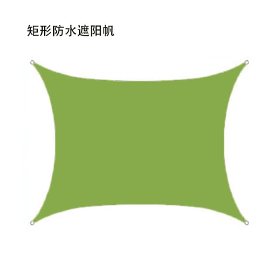 Avtomobil yan çətirləri — and Snow Protection Sunshade Cloth - green-2x2m