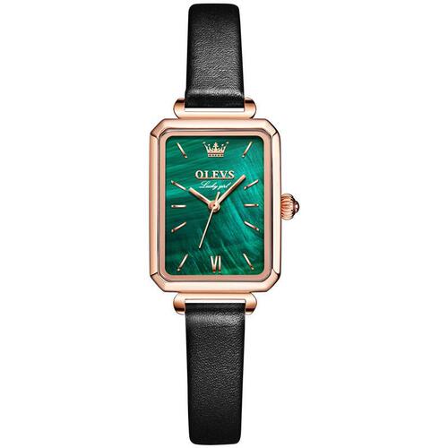 Oris brand watch dropshipping European and American ins style small green watch waterproof belt ladies watch for women