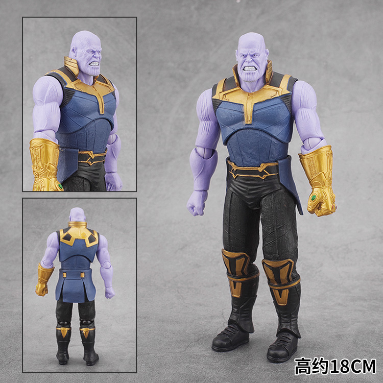 Superhéroes justicia unida acero Batman guerra superman puede hacer a mano modelo de muñecas adornos