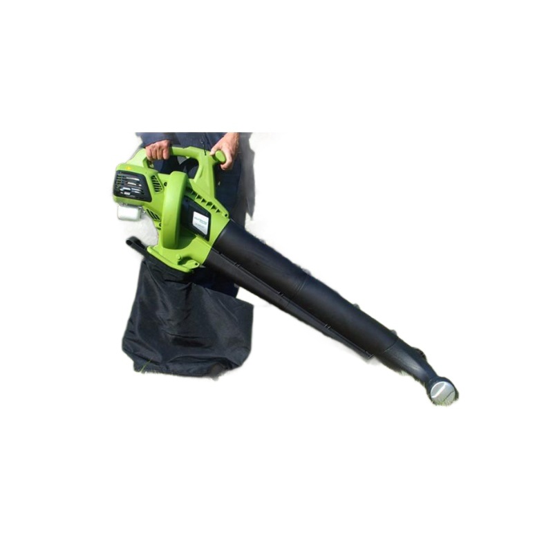 soplador de nieve de doble propósito de succión de hojas de caída de gasolina portátil de succión de hojas