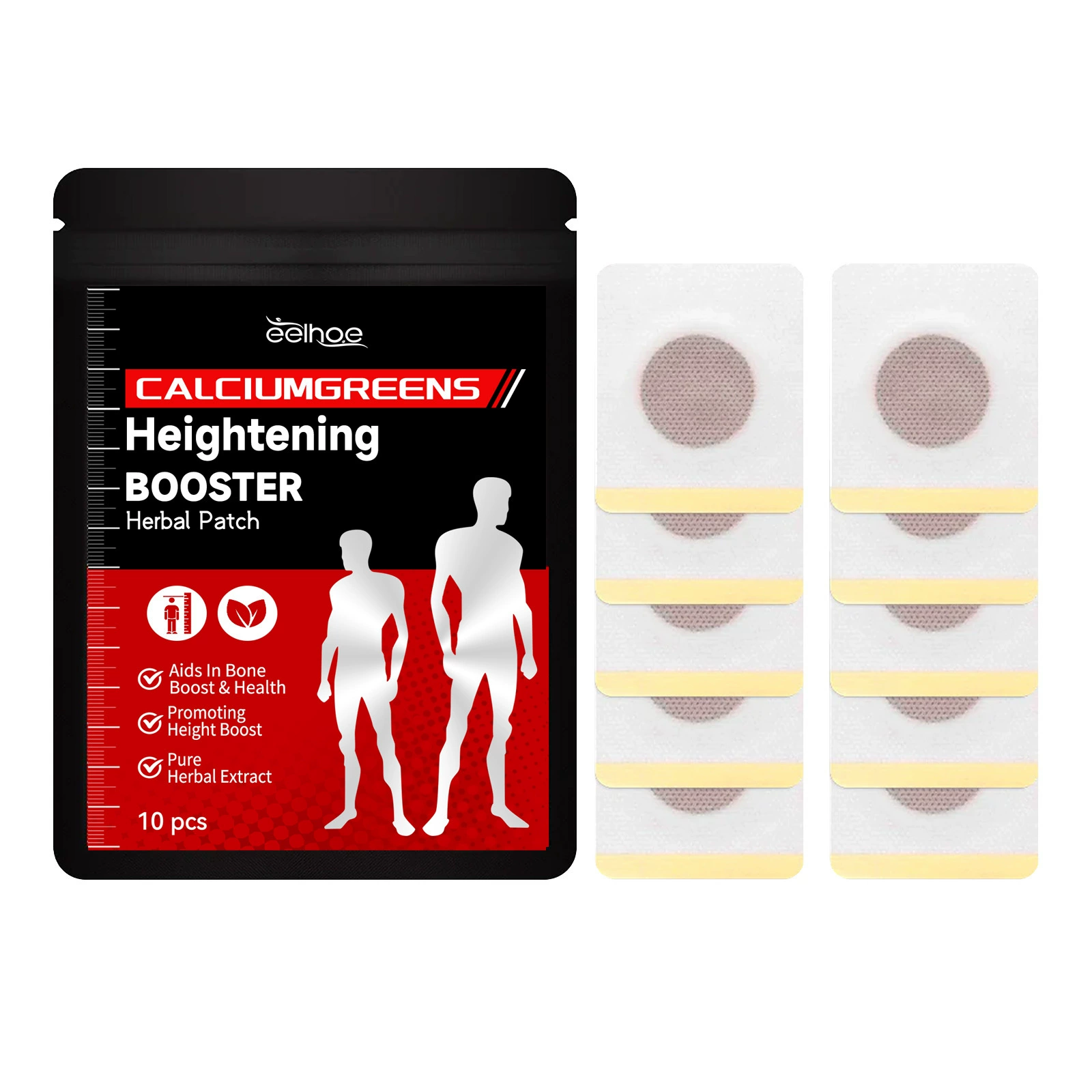 EELHOE Травяная наклейка по уходу за телом Высота Уход