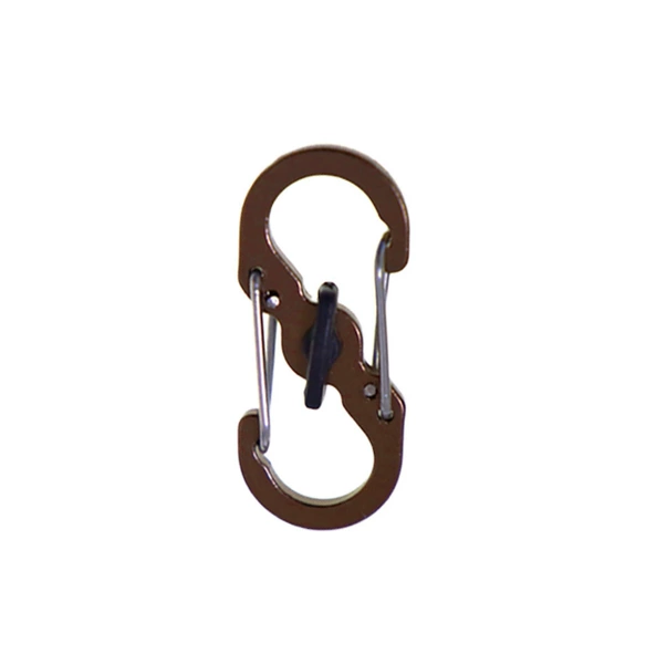 Brown black buckle