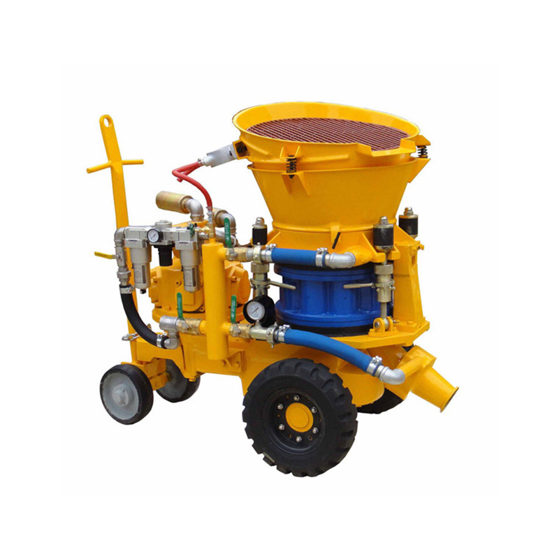 5立方佰利得LZ系列中型混凝土喷浆机空气动力带轮式大颗粒输