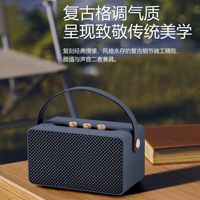 跨境爆款 M10蓝牙音箱家用桌面便携手提户外无线音响插卡重低音炮|undefined