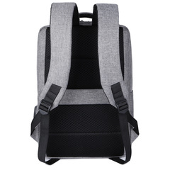 Cross-border business casual laptop double shoulder bag upgraded fabric multi-compartment laptop bag student backpack with logo