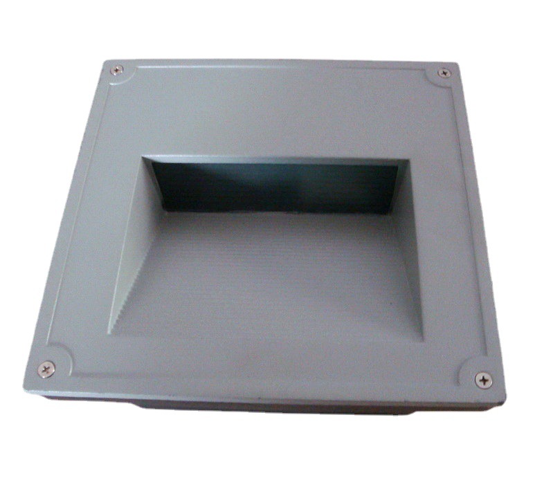 厂家供应室内外防水嵌入式墙角灯防水嵌墙灯/停车场灯JE122灯壳