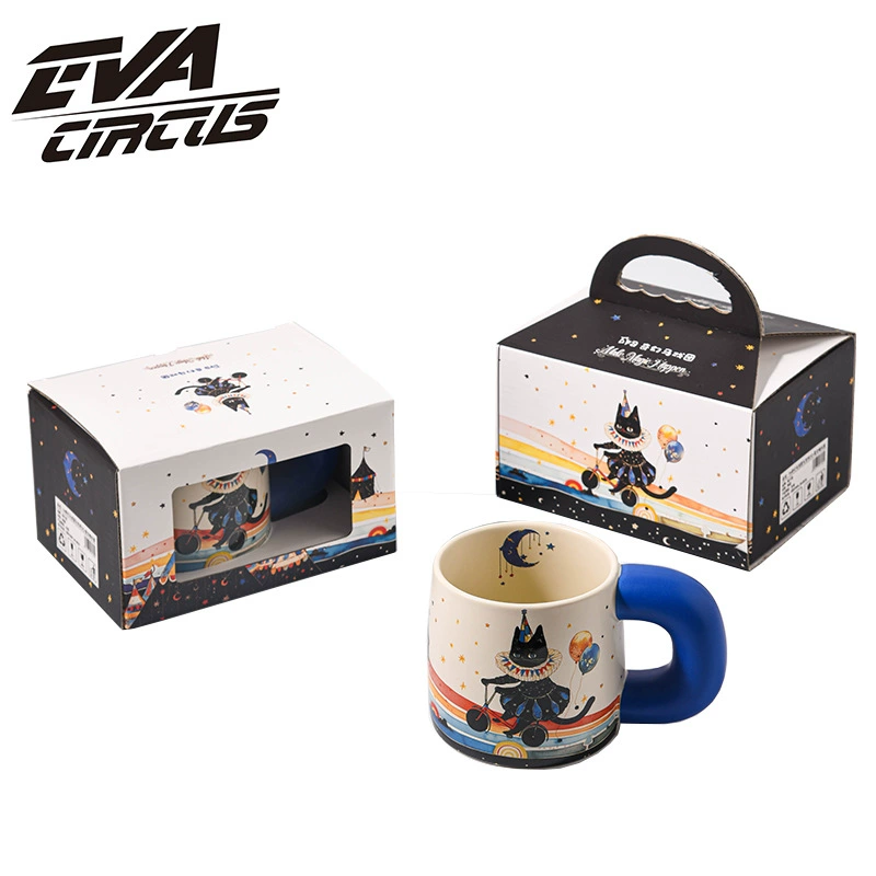 Кружка Eva Fantasy Circus Original Pattern Ceramic Coffee Cup Large Capacity Drinking Cup Souvenir Cup