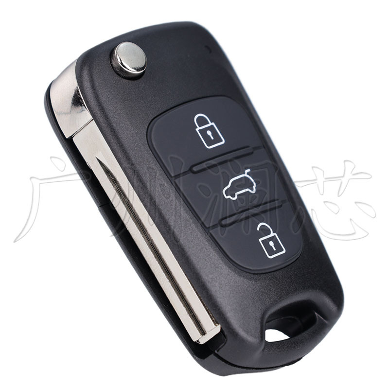 Suitable for Hyundai Kia K2 K 50% off Car Remote Control Key Replacement Shell with 3 Buttons. Pay Attention to the Key Blank and Buttons