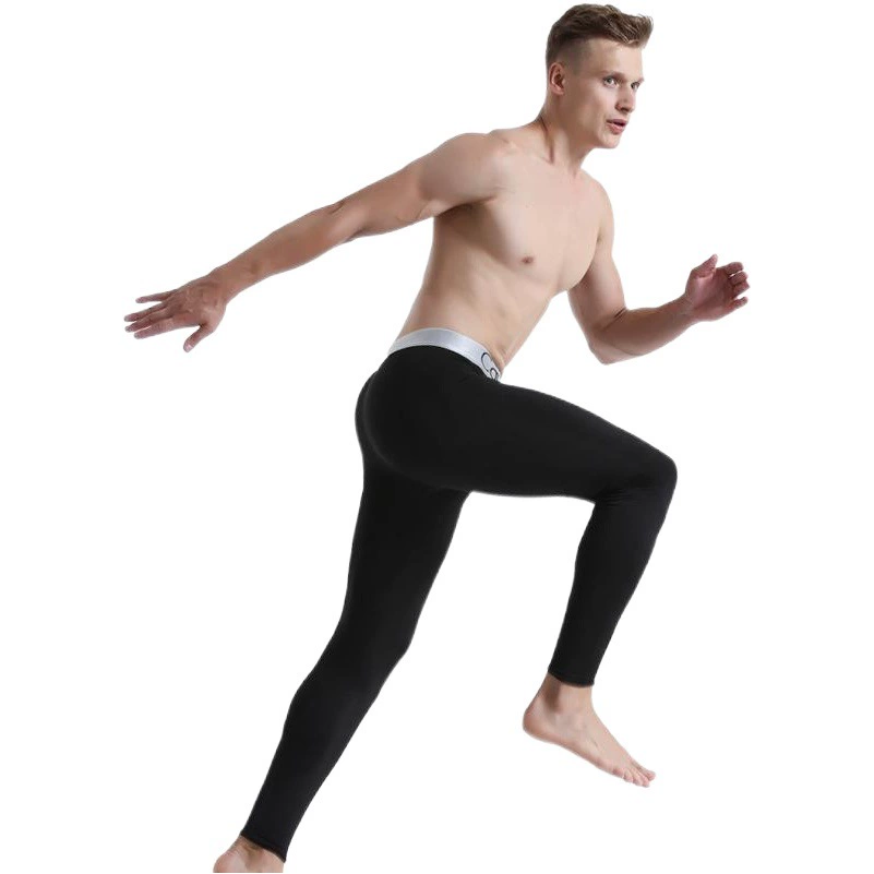 Осеннее платье кальсоны мужской хлопковый свитер тонкий молодежный низ без следов термобелье костюм зимний теплый топ мужской