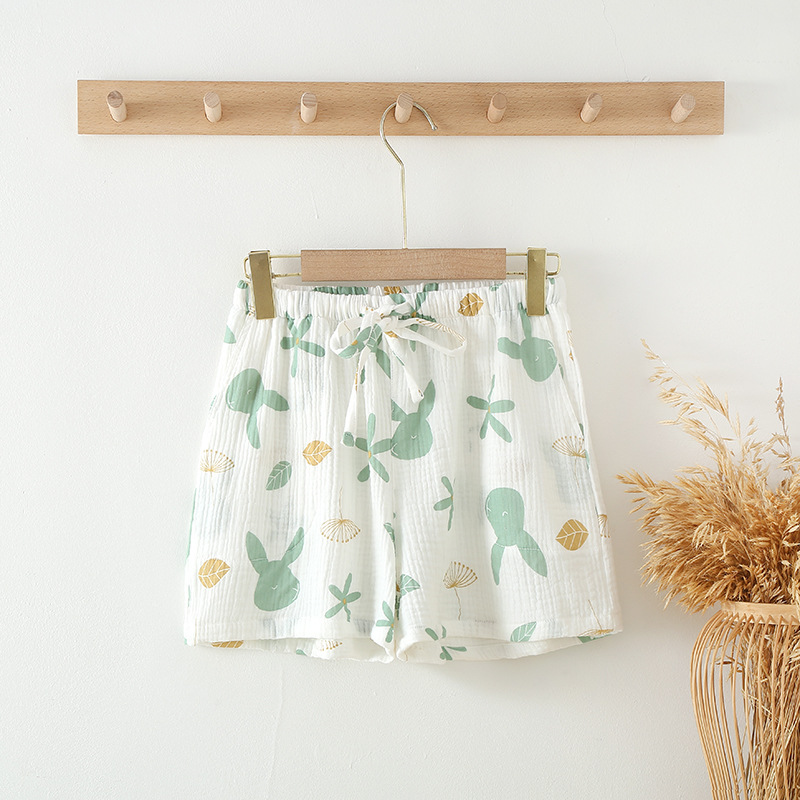 크레이프 반바지 길조 토끼 SXL