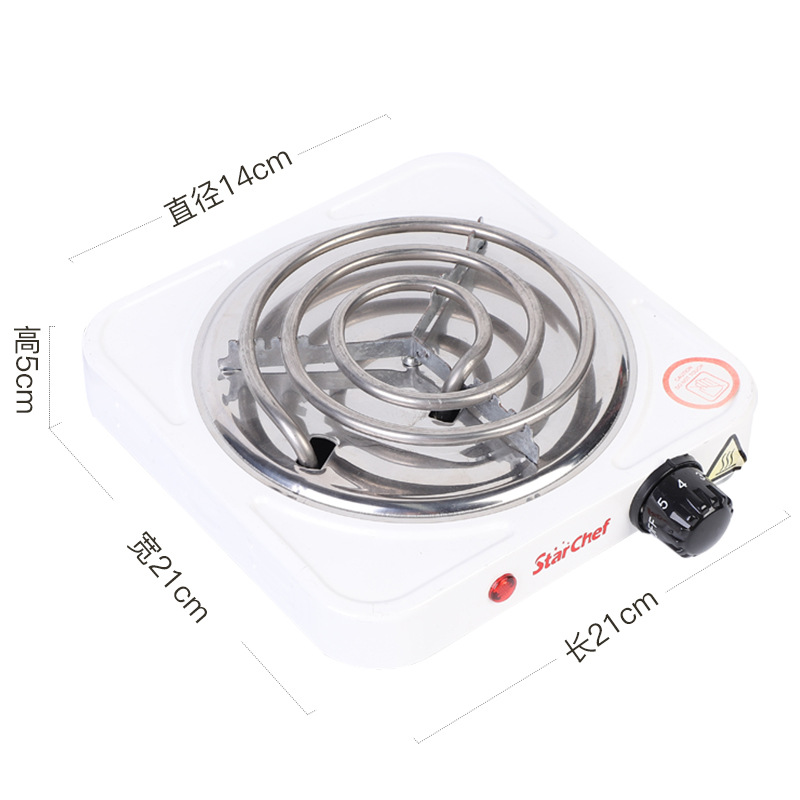 1000W Watt horno eléctrico pequeño horno eléctrico horno de té horno eléctrico controlado de temperatura doméstico tubo de calor único tubo de mosquito pequeño horno eléctrico
