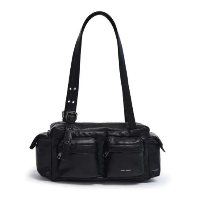 Ond Samooh estilo coreano de moda de mujer brazo locomotora bolso de hombro bolso ajustable de bolsillo