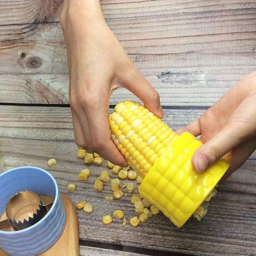 Corn peeler, corn kernel separator, household creative and practical kitchen supplies gadget, corn thresher