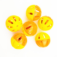 48MM大铃球塑料铃铛响铃球双层圆型摇铃双色摇铃