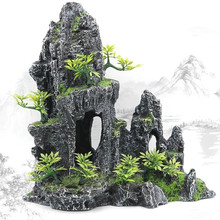 装饰摆件客厅家居饰品房屋建筑树脂创意吸水石上水石假山盆景造景