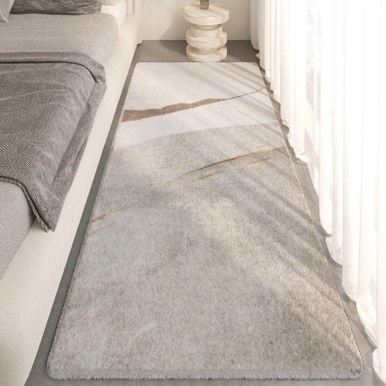 Alfombra dormitorio japonés ins cama manta larga sala de estar mesa de café ventana de la Bahía habitación llena de alfombra de piso de Cachemira