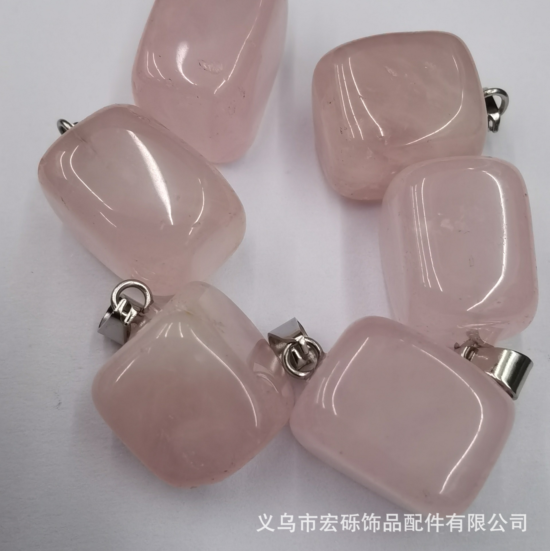 Fábrica directa piedra rodante de cristal de ágata natural irregular irregular colgante amorfo accesorios accesorios accesorios al por mayor