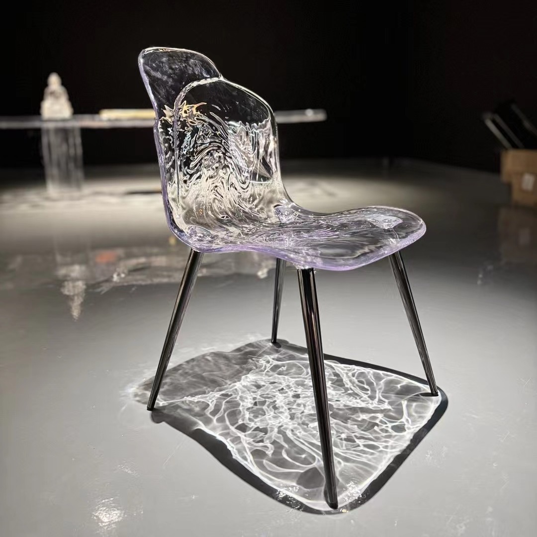 Italian-Style Modern Light Luxury Chair Pc Home Petal Dining Chair Leisure Chair Designer Gilda Chair Meeting Chair