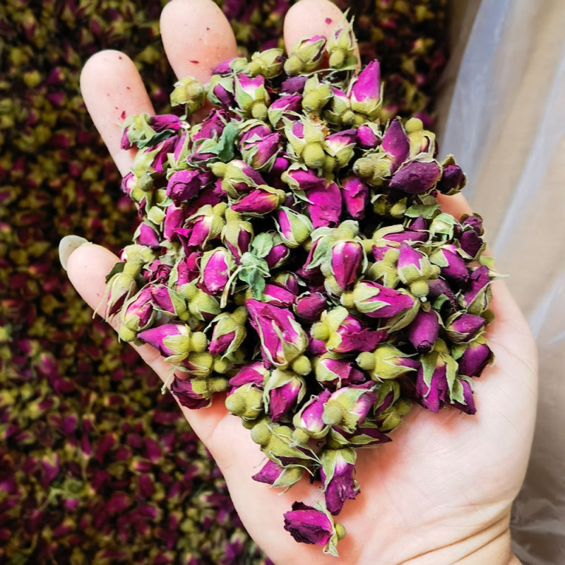 山东平阴玫瑰花茶散装新货重瓣红玫瑰花大朵干玫瑰花草茶罐装|undefined