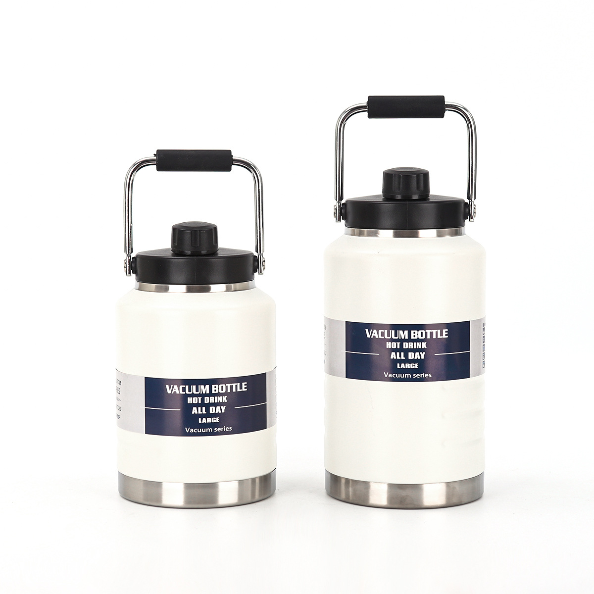 Nueva gran capacidad portátil barril 304 acero inoxidable vacío taza de aislamiento térmico taza de paja de acampamiento de acondicionamiento al aire libre