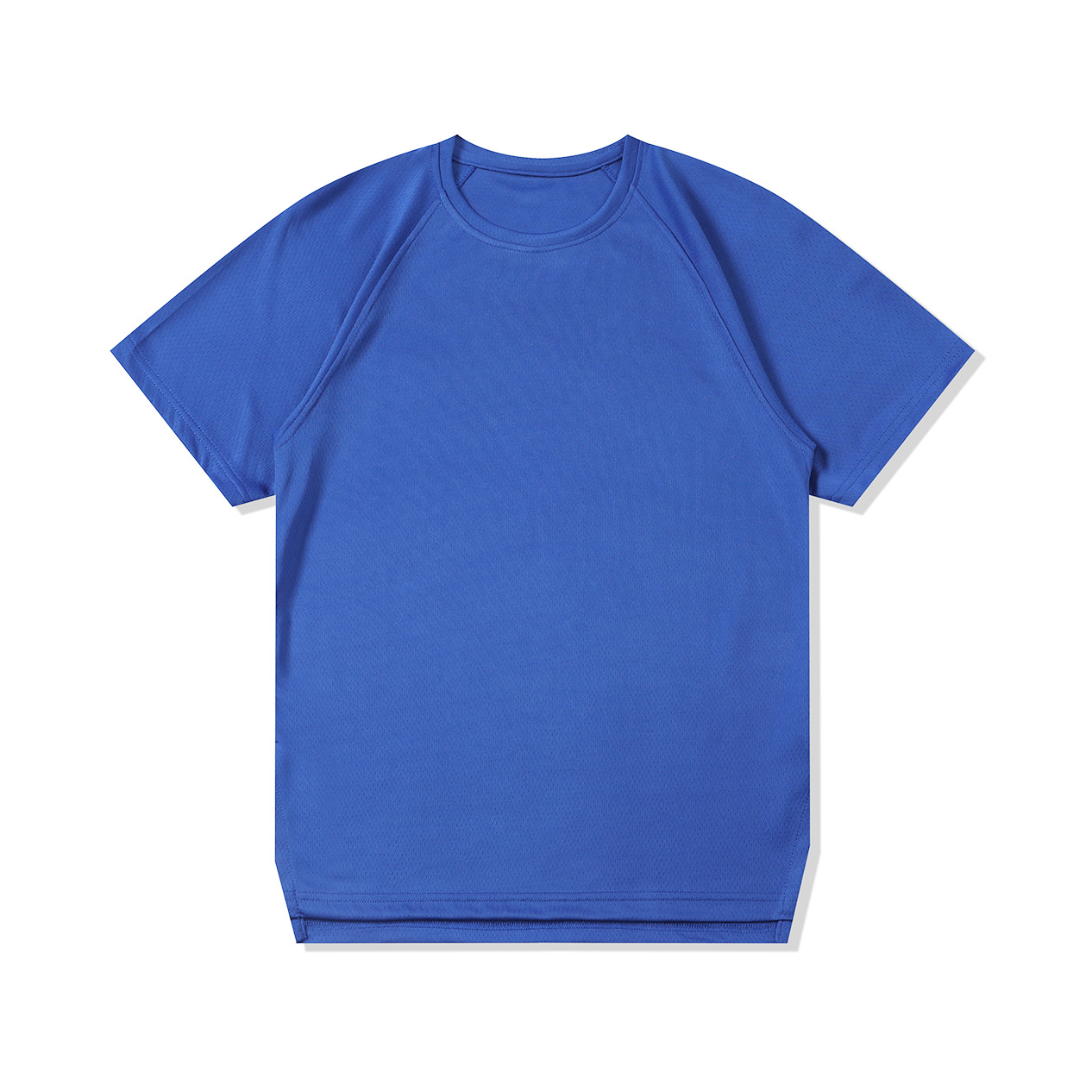 Hombre deportivo ocio mangas cortas T gran agujero de ventilación color combinado ropa de trabajo de secado rápido impresión logotipo camiseta ropa deportiva fitness