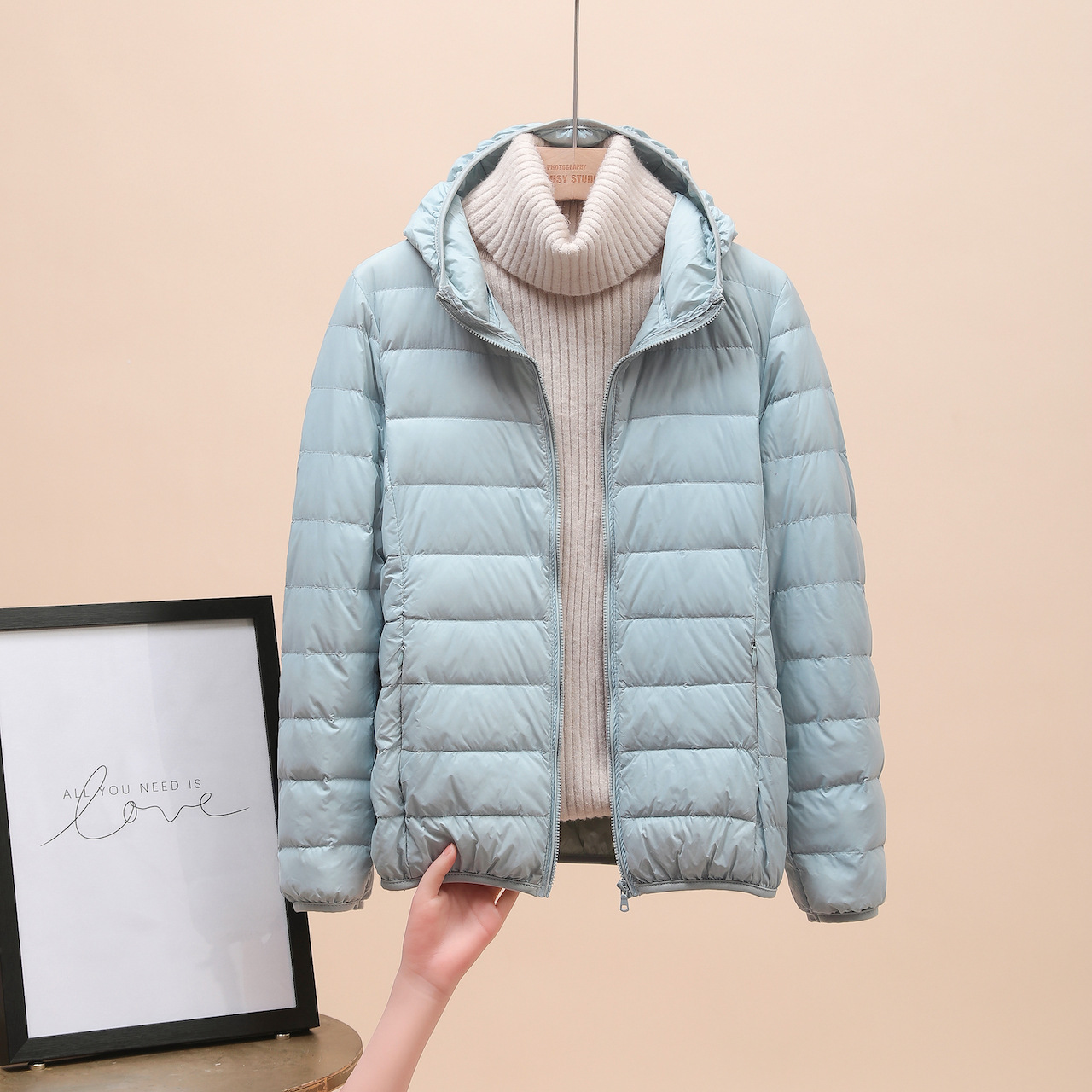 Light blue (hooded)
