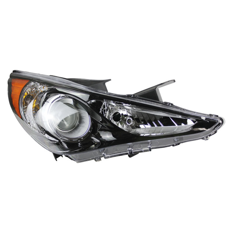 Aplicable a Hyundai 11 - 14 Sonata, faro americano Sonata original halógeno medio ensamblado negro