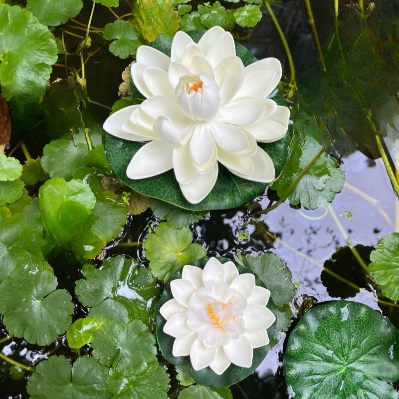 Моделирование лотоса лист лотоса плавающий водный Лотос Будда танцевальный реквизит Аквариум Пруд ландшафтный дизайн реквизит поддельный Лотос