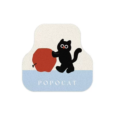 for one-piece drop shipping, Avtomobil döşəmə paspasları - red-fruit-kitten-single-row-silk-loop-5050cm1969-1969