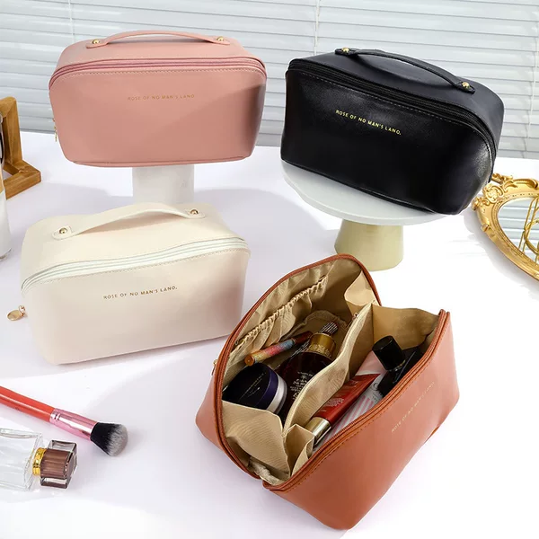 2024 New Large Cosmetic Bag Large Capacity Portable Multi-Function Travel Pillow Bag High-Looking Waterproof Storage Bag