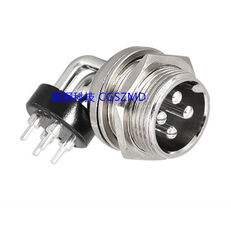 GX12  GX16PCB6-8-10-12оAngler PCB connectors