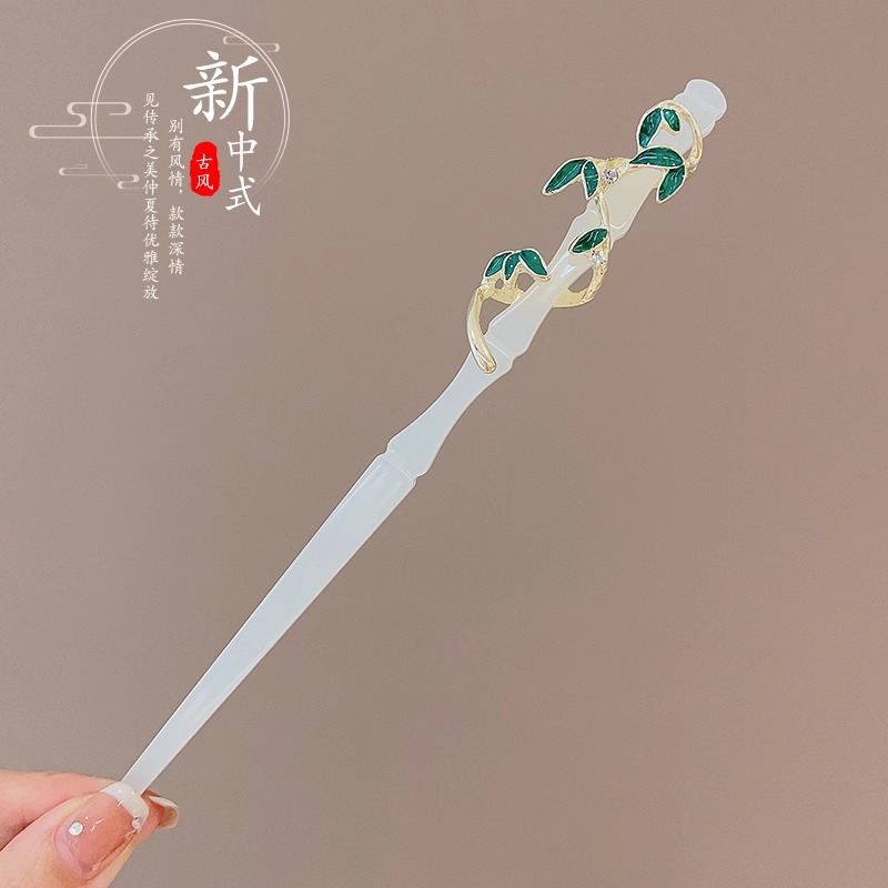 Estilo antiguo borla Flor horquilla de las mujeres nuevo estilo chino de alta calidad accesorios para el cabello Hanfu tocado horquilla paso sacudida updo horquilla para el cabello