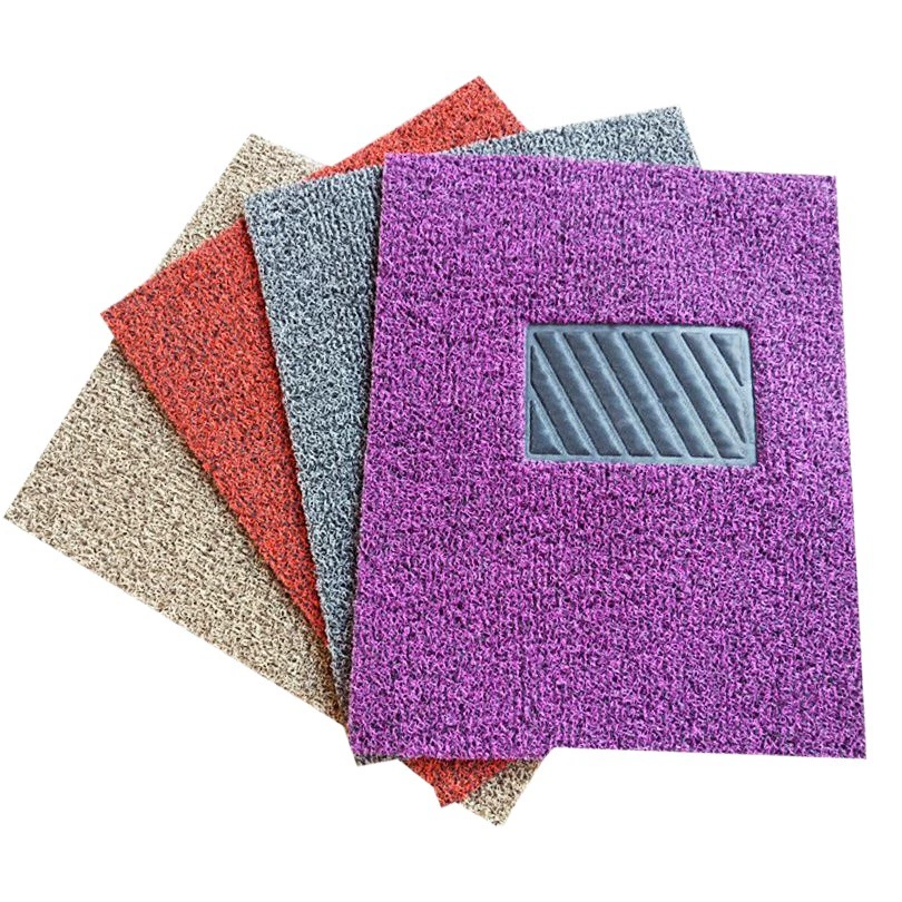 Автомобильный проволочный кольцевой коврик для ног толщиной 1,5 см, вращающийся коврик для ног, кольцо, трехсекционный коврик для ног, коврик для ног