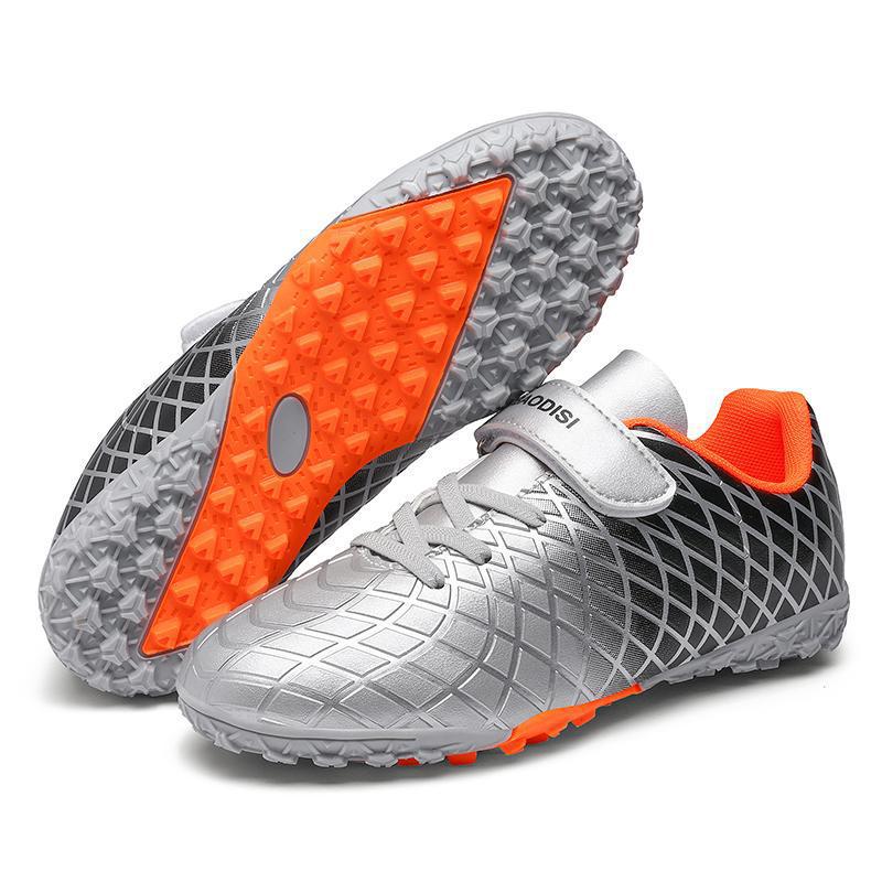Zapatillas de Fútbol para Niños de Malla con Cierre de Velcro para Entrenamiento