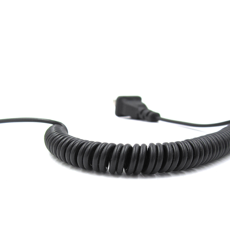 Enchufe estándar nacional máquina de afeitar cable de carga Dispositivo de bola de lana estándar europeo 8 ocho cola enchufe Cable de resorte 10mm