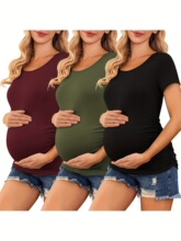 K 15380 Maternity Short Sleeve Top �и��������� ŷ���羳