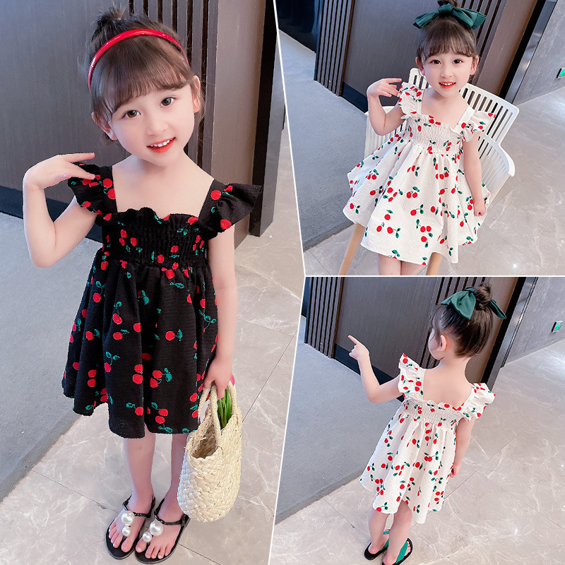 Girls' skirt summer new children's clothing little girl Korean style Western princess dress baby girl dress summer 11003