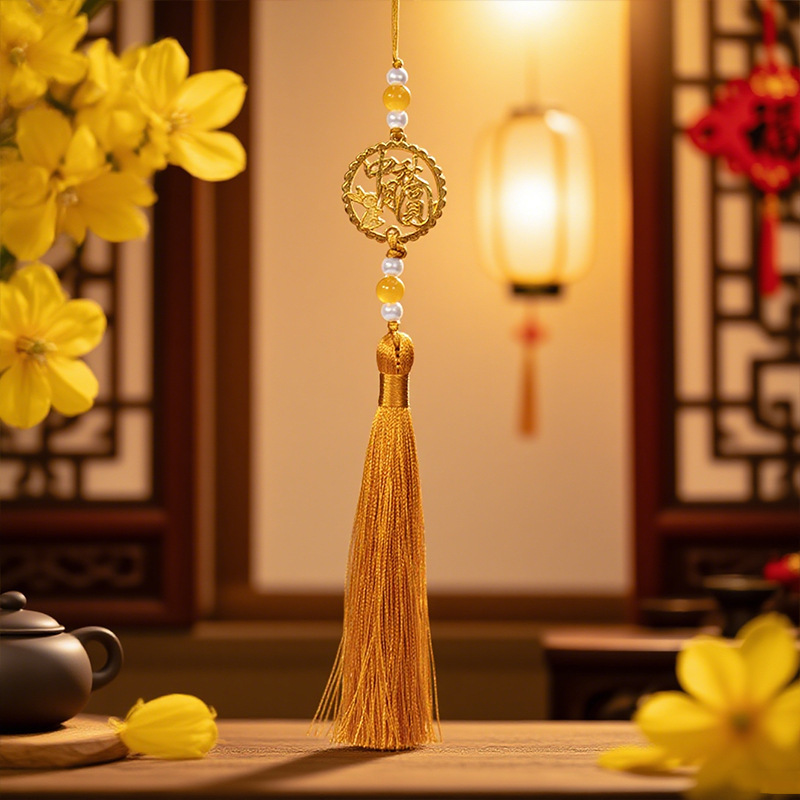 中秋节月满中秋流苏礼盒挂件商场公司活动小挂件厂家直售现货批发|undefined