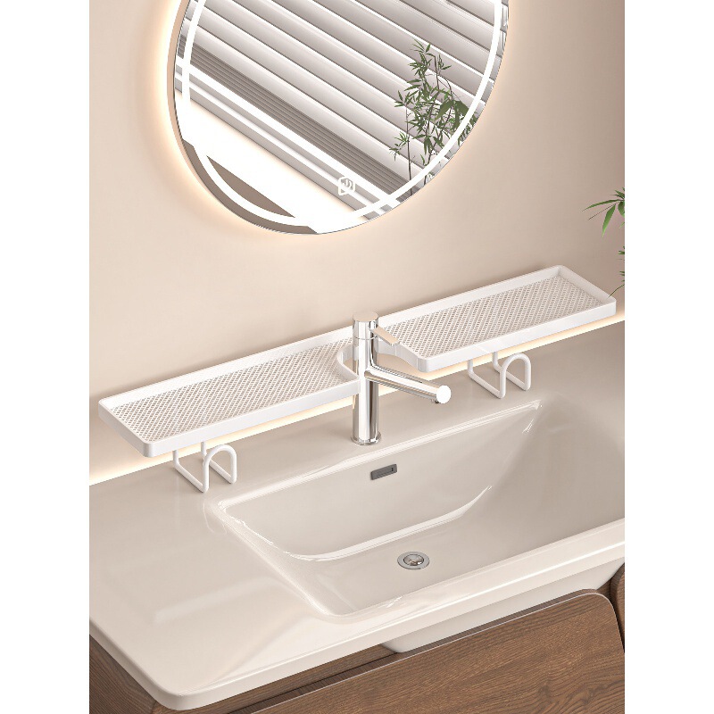 Faucet shelf, bathroom storage rack, no-drill installation, stainless steel draining rack, sink countertop organizer, vanity storage, mirror-front storage rack Faucet shelf, bathroom storage rack, no-drill installation, stainless steel draining rack, sink countertop organizer, vanity storage, mirror-front storage rack