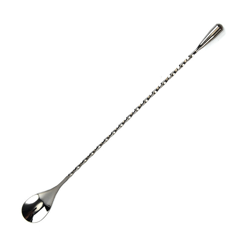 Cocktail mixing stick stainless steel