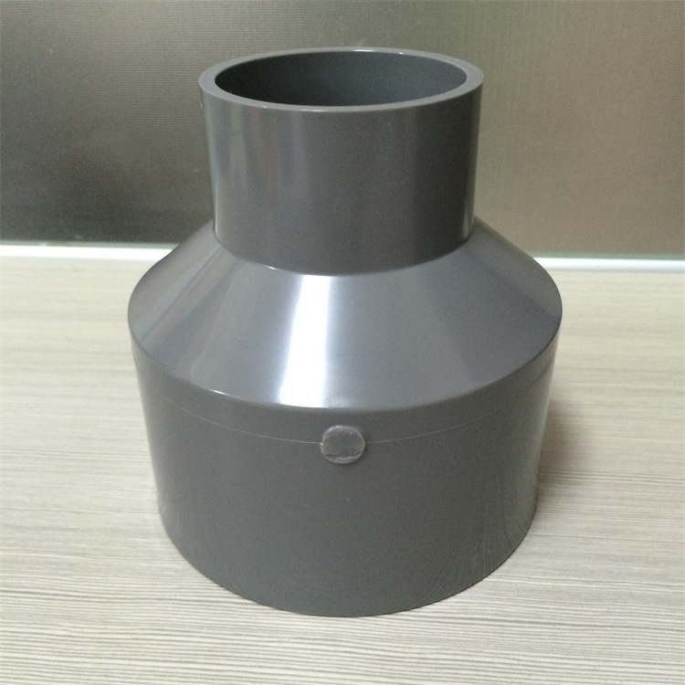 台塑南亚UPVC给水管 异径直接/异径接头/大小头 耐酸碱腐蚀灰色管