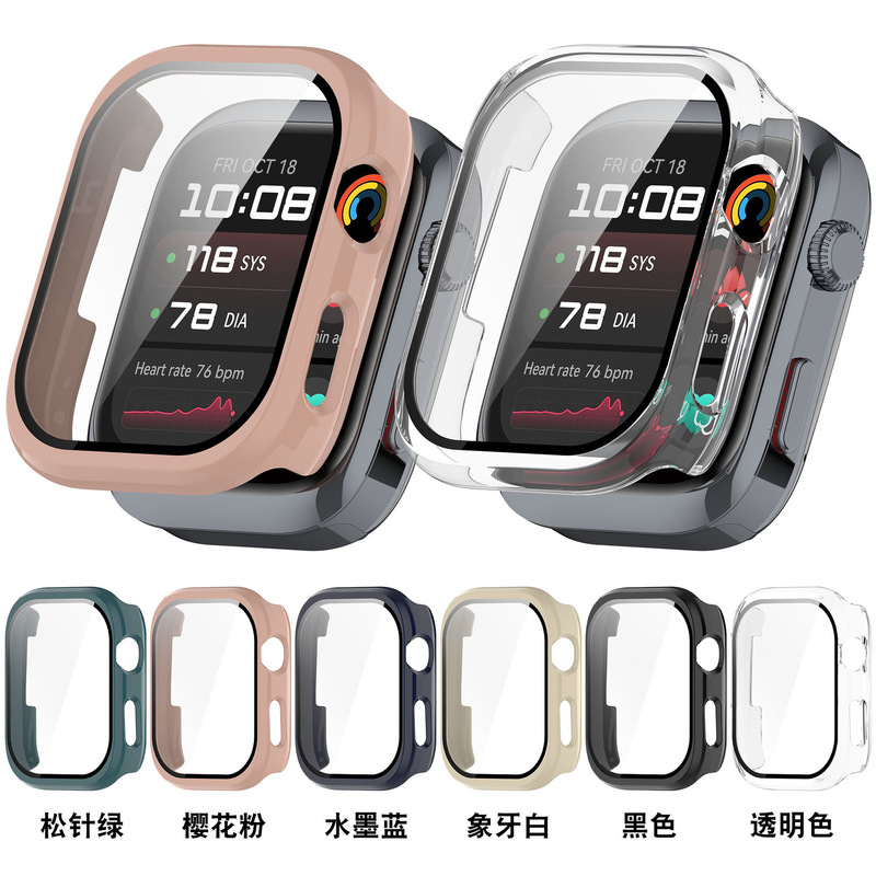 Suitable for Huawei Watch Watch D2 Protective Case + Tempered Film Integrated Case Tpu All-Inclusive Soft Rubber Protective Case Suitable for Huawei Watch Watch D2 Protective Case + Tempered Film Integrated Case Tpu All-Inclusive Soft Rubber Protective Case