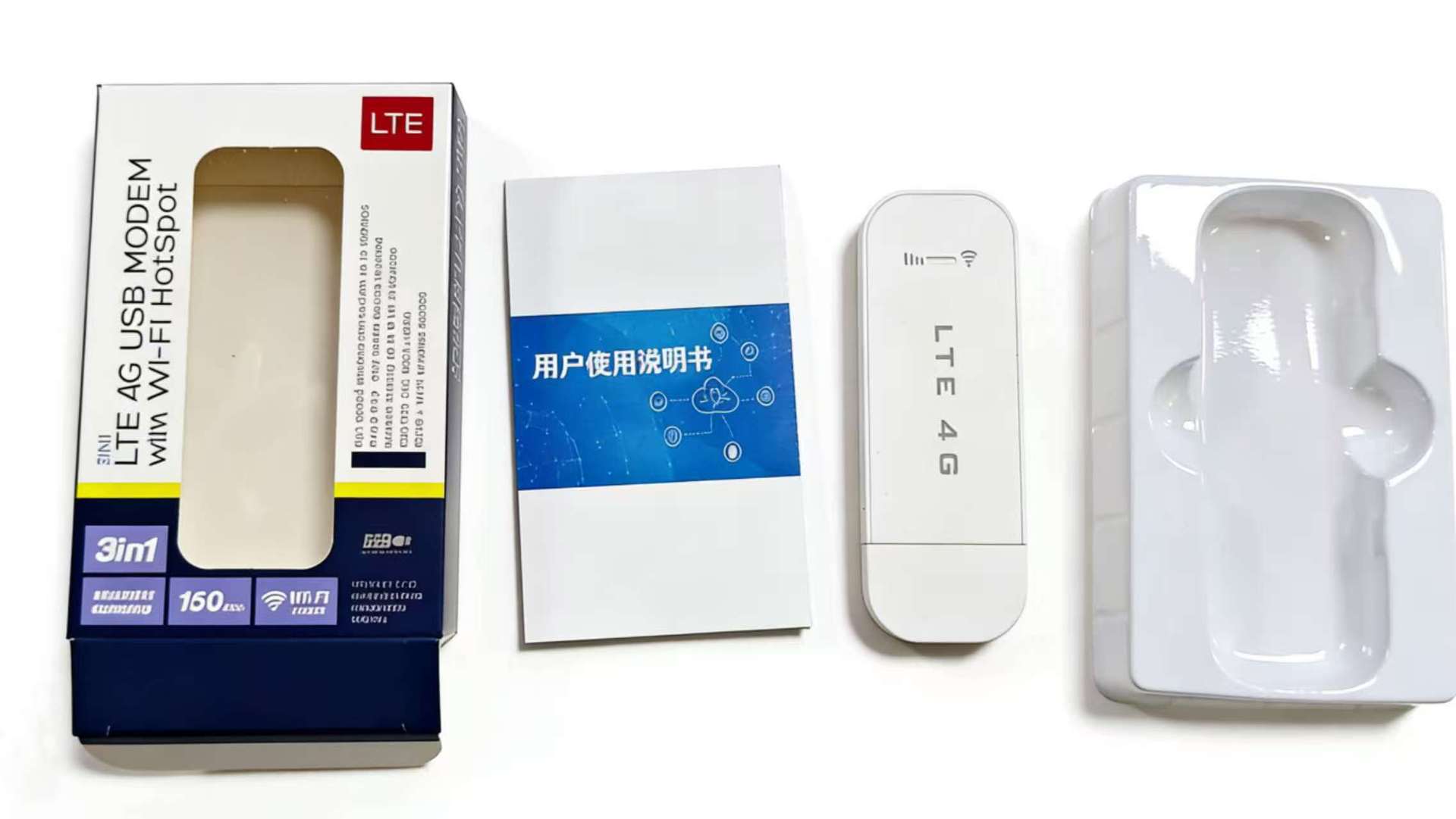 4G tragbarer WiFi-Router, USB-Auto-Mobilhotspot, Outdoor-Netzwerkkarte